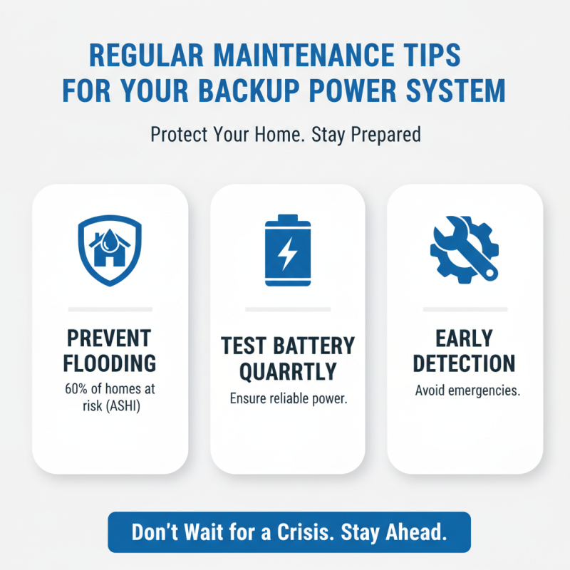 How to Back Up Power for Sump Pump in Case of Outage?