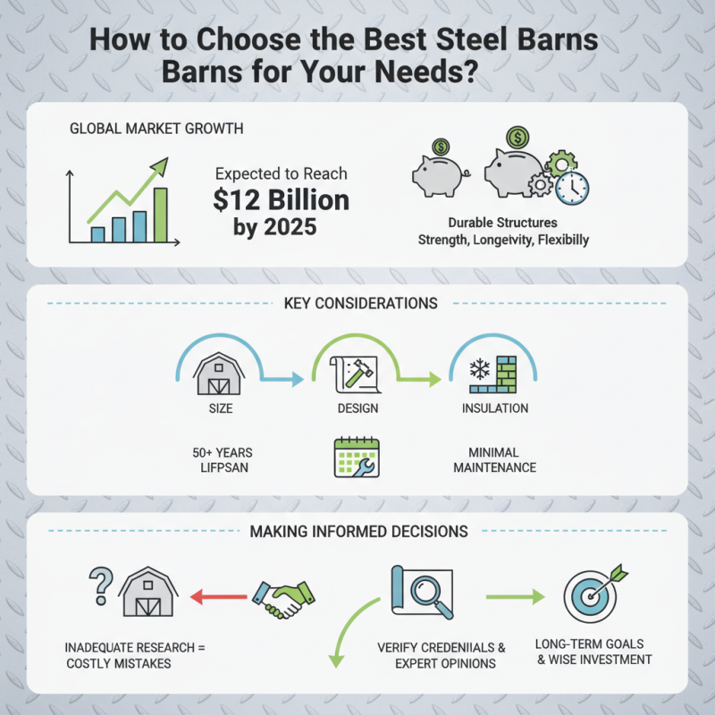 How to Choose the Best Steel Barns for Your Needs?
