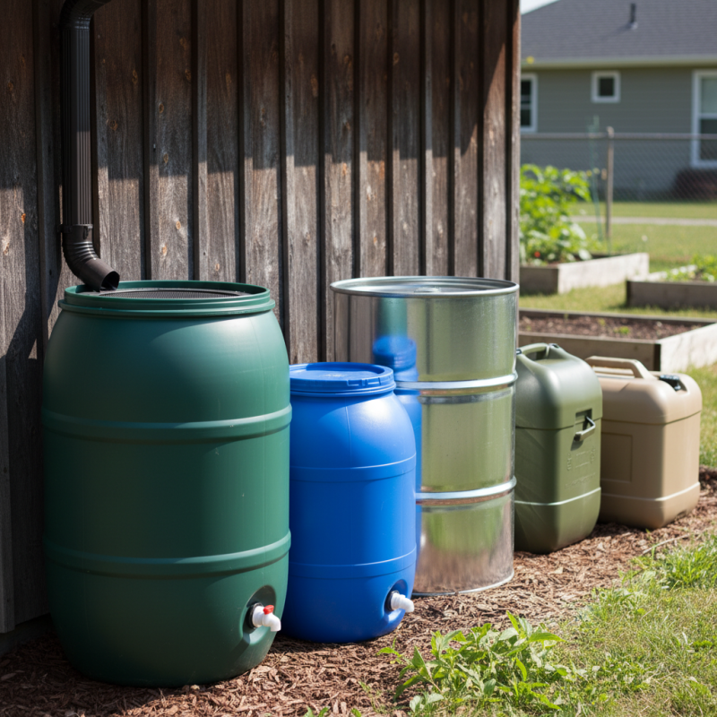 How to Choose the Right Water Barrels for Your Needs?