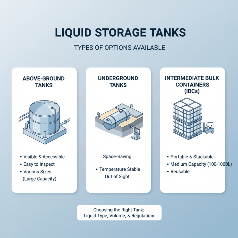 2026 Best Liquid Storage Tank Options for Efficient Storage Solutions?