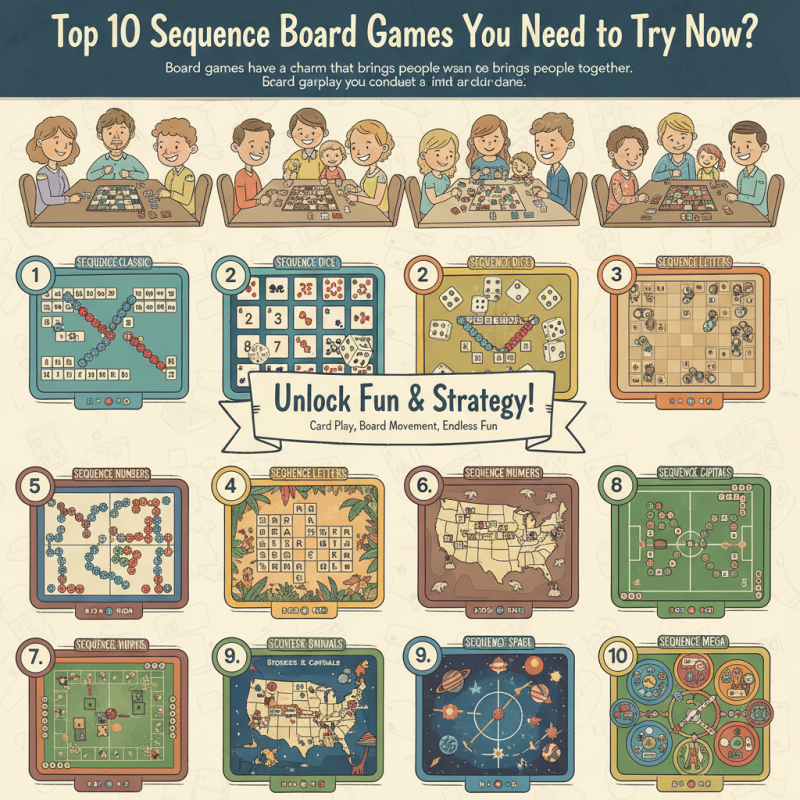 Top 10 Sequence Board Games You Need to Try Now?