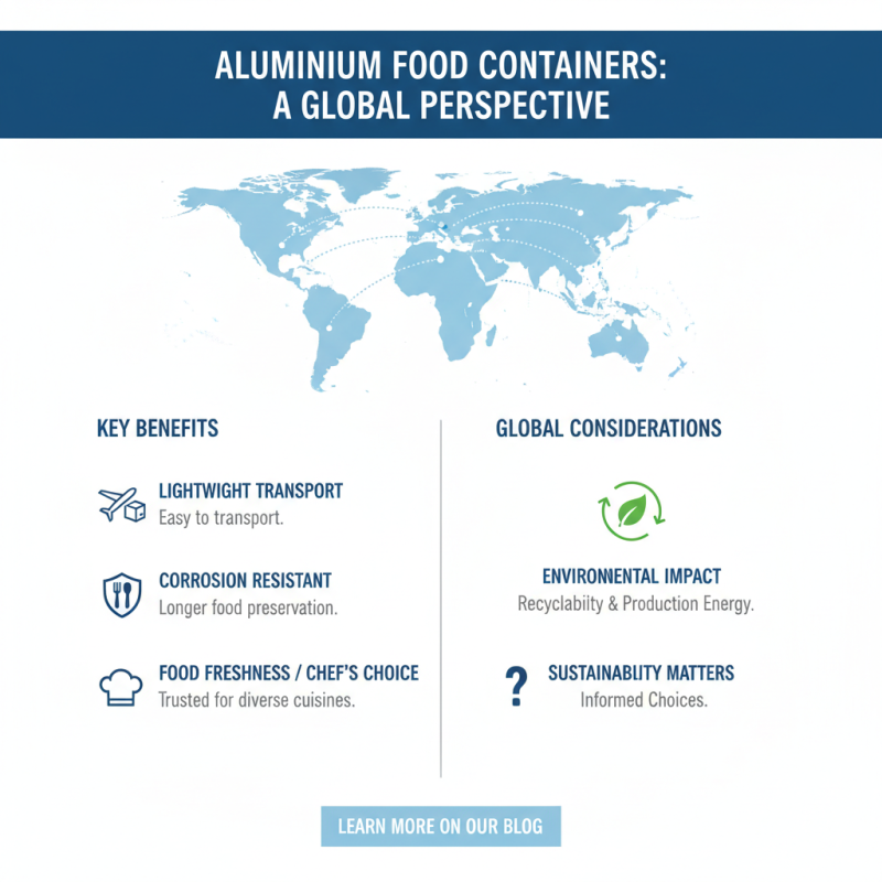 Best Aluminium Food Containers for Worldwide Buyers?