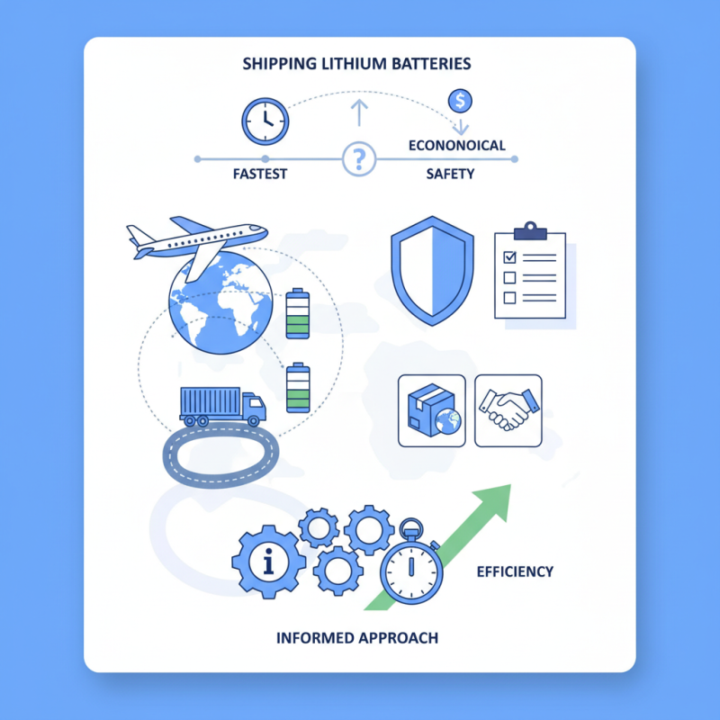 Best Shipping Options for Lithium Batteries Worldwide?