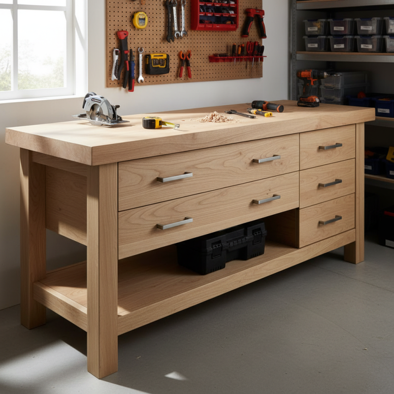 How to Build a Workbench With Drawers for Your Workshop?