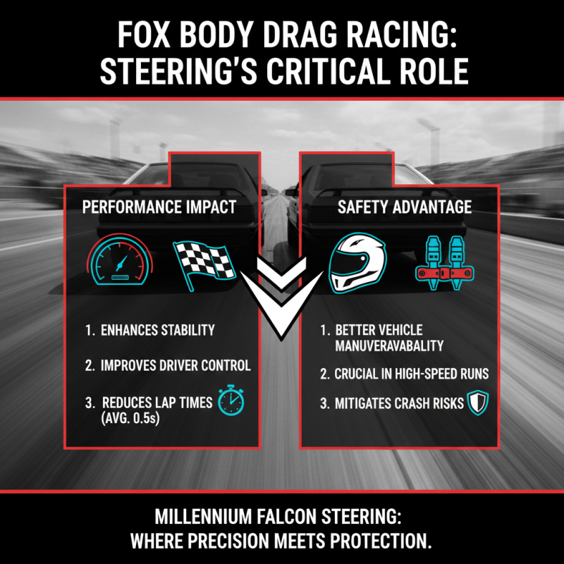 What is Fox Body Drag Racing Steering Column Features?