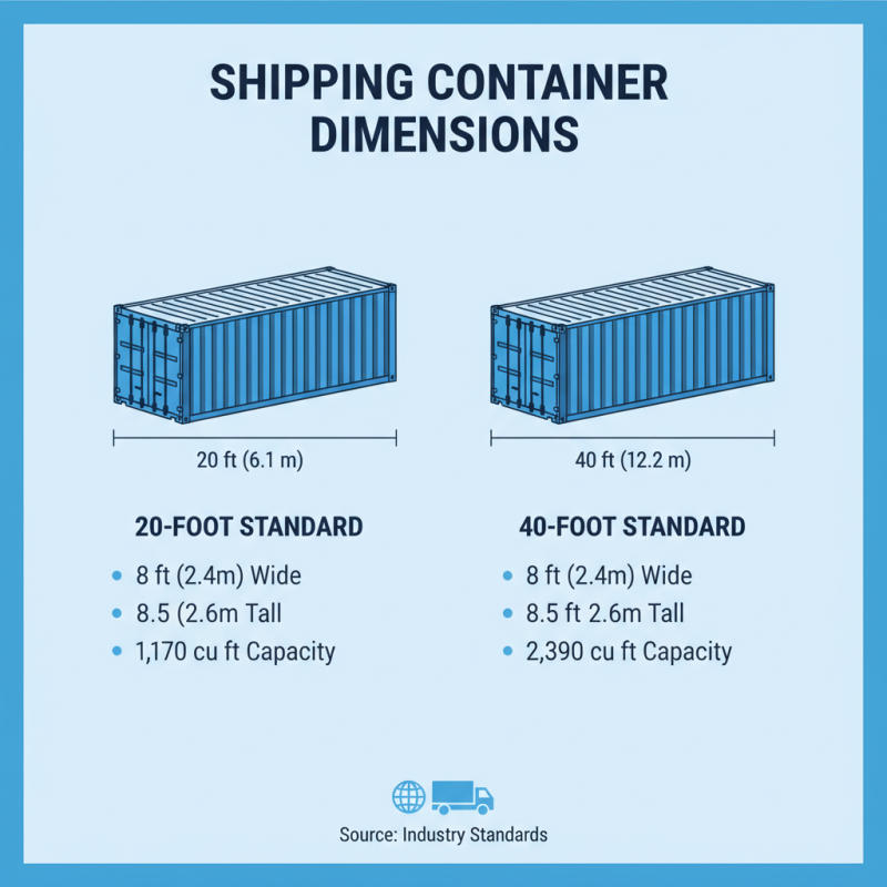 What are the Standard Shipping Container Dimensions?