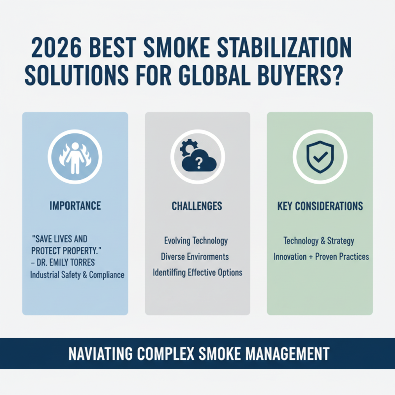 2026 Best Smoke Stabilization Solutions for Global Buyers?