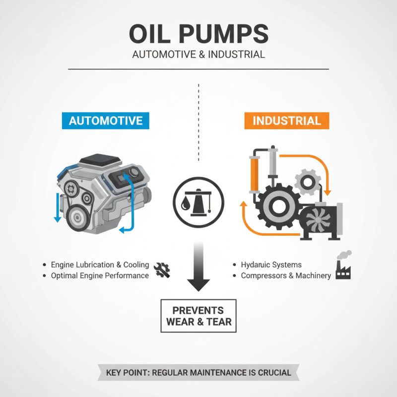 What is the Function of Oil Pumps in Automotive and Industrial Applications?