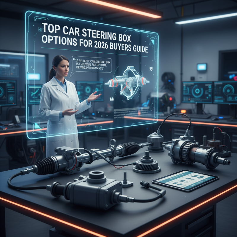 Top Car Steering Box Options for 2026 Buyers Guide?