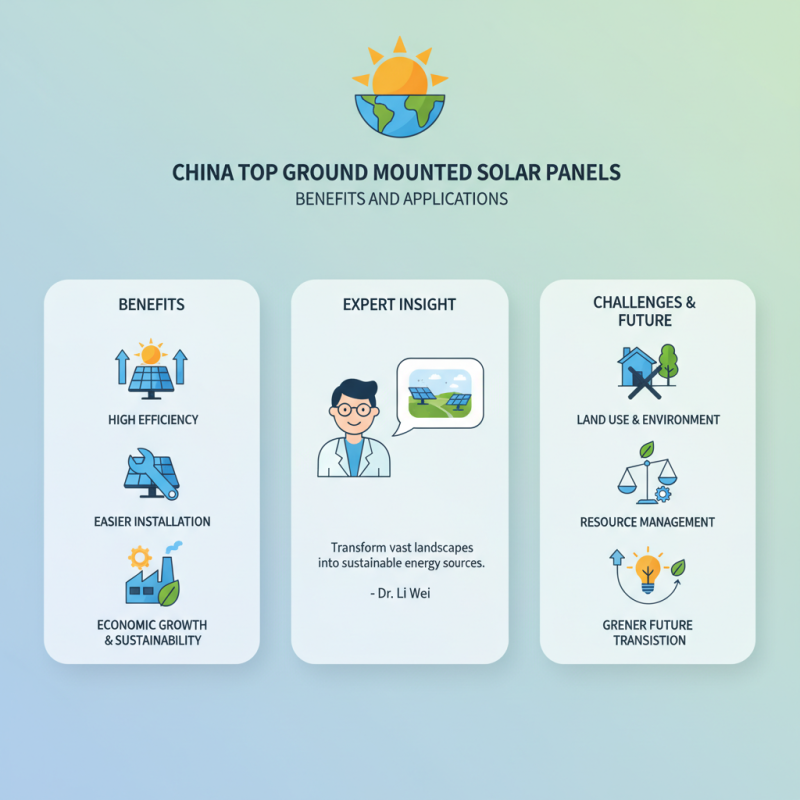 China Top Ground Mounted Solar Panels Benefits and Applications?