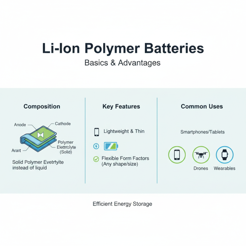 How to Choose the Right Li Ion Polymer Battery for Your Needs?