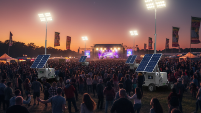 Top Mobile Solar Light Tower Benefits and Applications for Outdoor Events