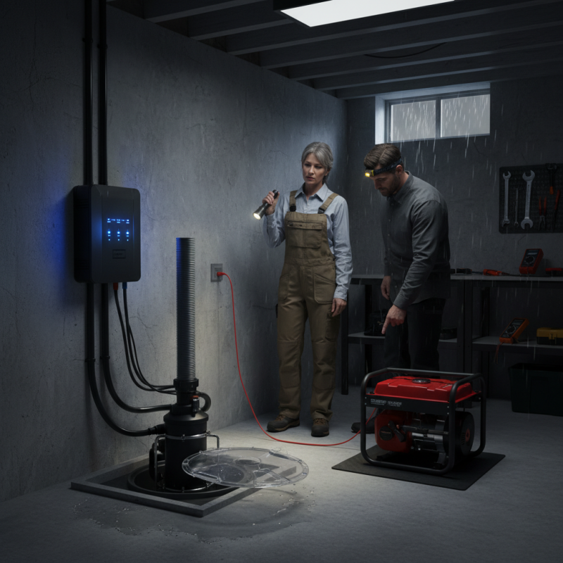 How to Back Up Power for Sump Pump in Case of Outage?