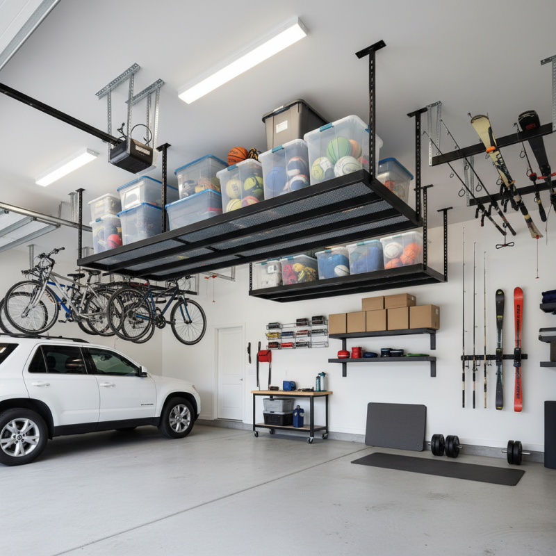 2026 Top Overhead Garage Storage Solutions for Space Saving Efficiency?