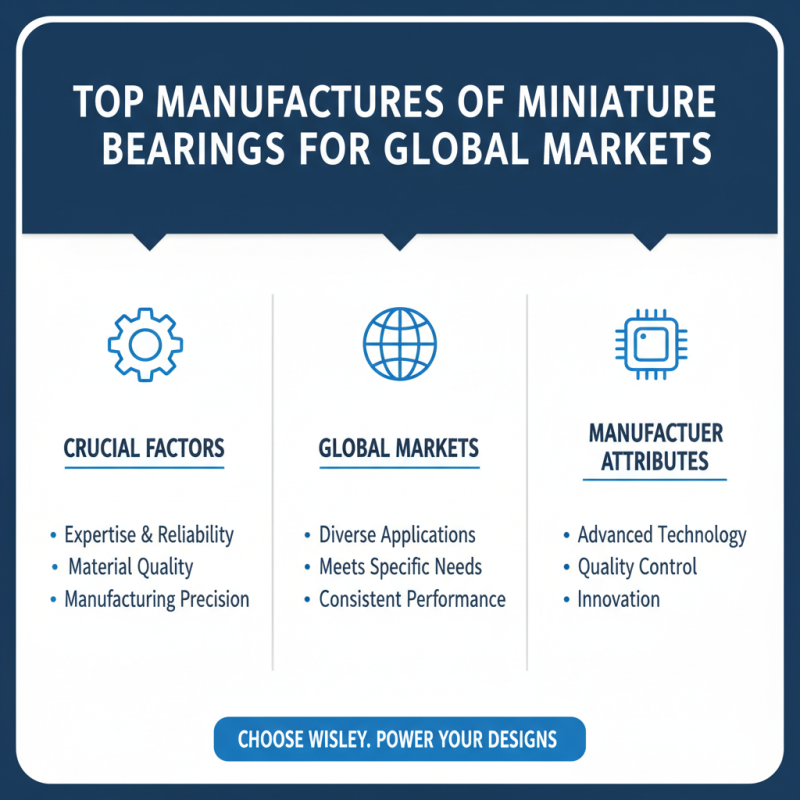 Top Miniature Bearings for Global Buyers How to Choose?
