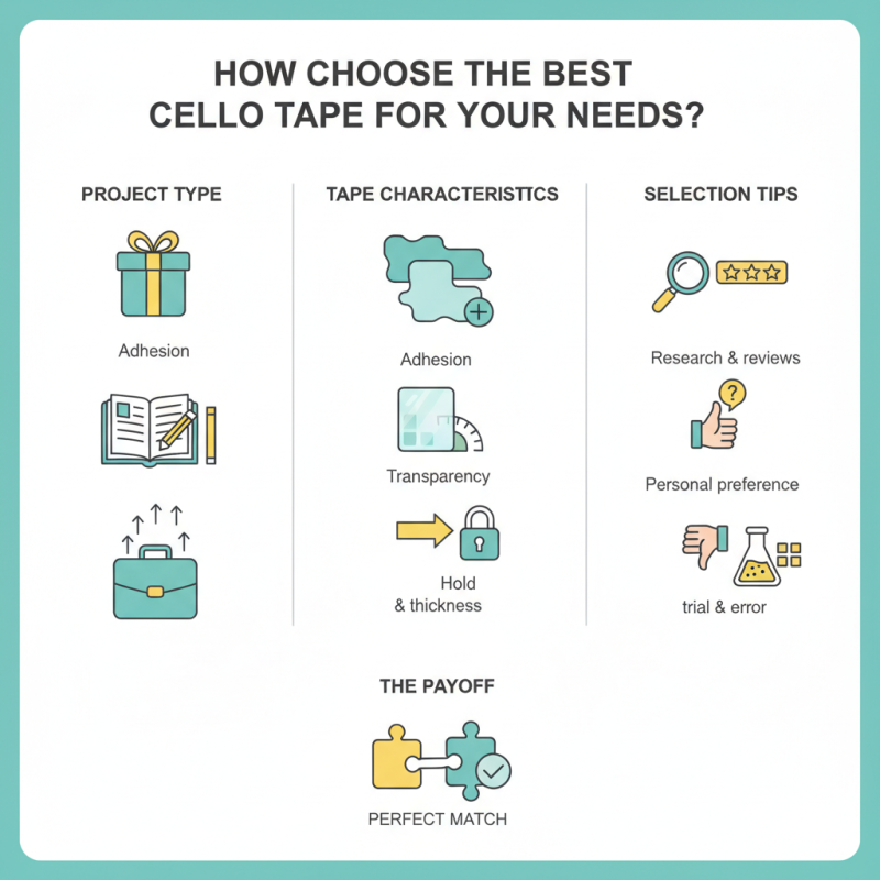 How to Choose the Best Cello Tape for Your Needs?