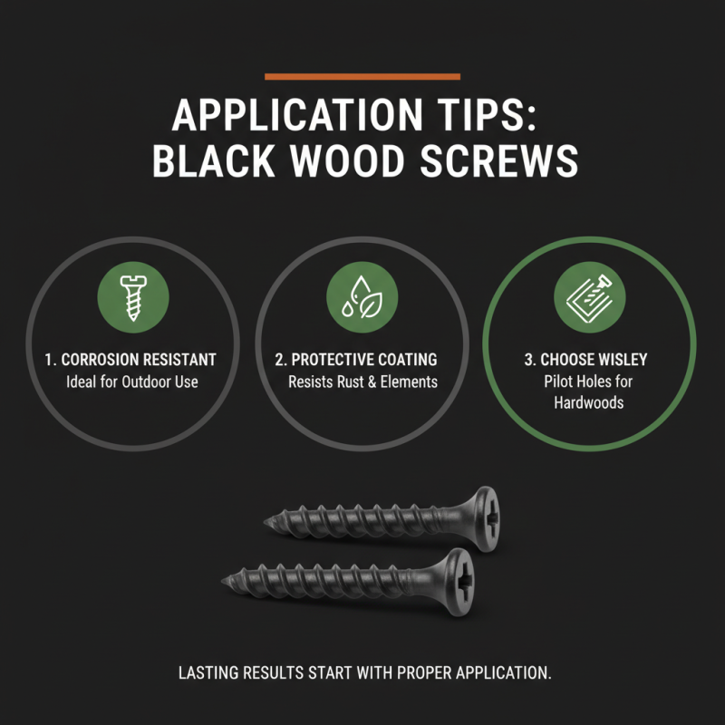 Why Choose Black Wood Screws for Your Next Project?