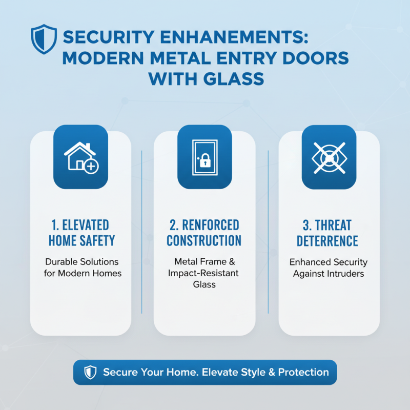 2026 Top Trends in Metal Entry Doors With Glass Designs?