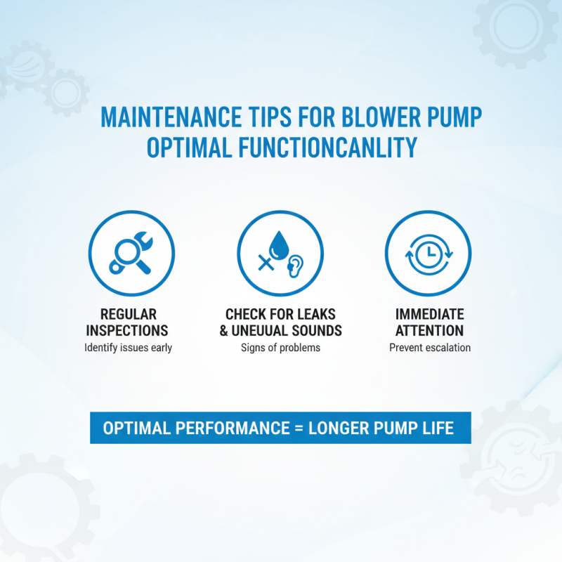 How to Choose the Right Blower Pump for Your Needs?