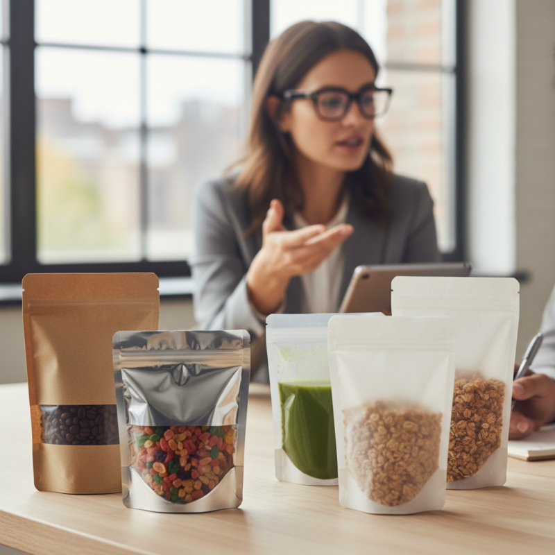 Custom Stand Up Pouches How to Choose the Best Options?