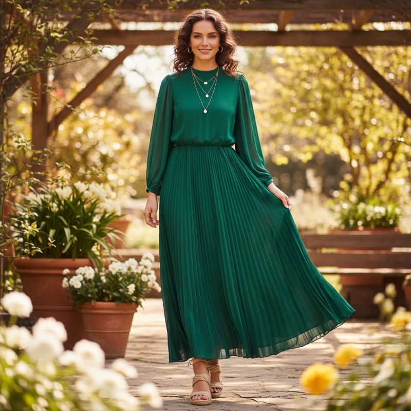 How to Choose the Perfect Pleated Maxi Dress for Every Occasion?