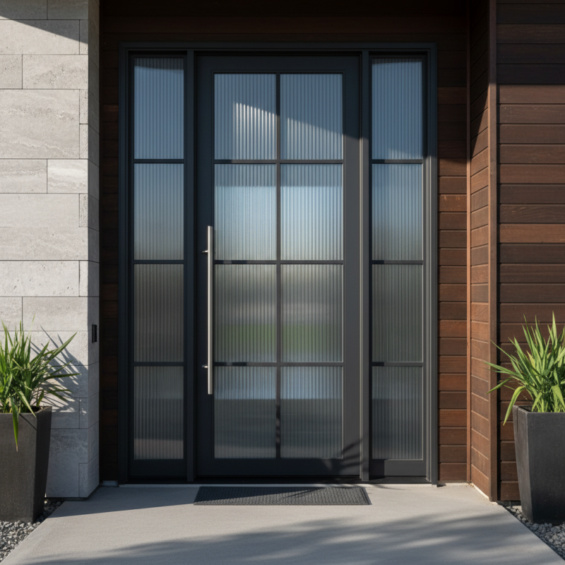 2026 Top Trends in Metal Entry Doors With Glass Designs?