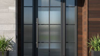2026 Top Trends in Metal Entry Doors With Glass Designs?