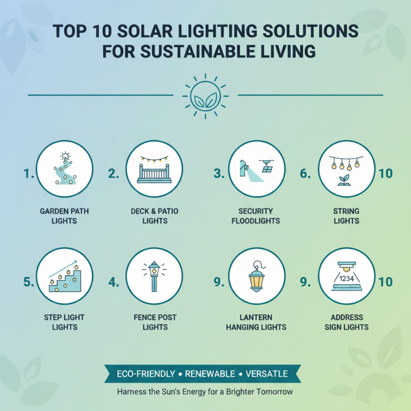 Top 10 Solar Lighting Solutions for Sustainable Living?