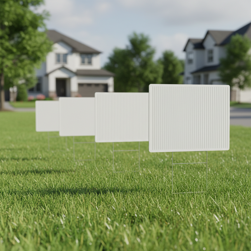 10 Essential Tips for Creating Effective Corrugated Yard Signs