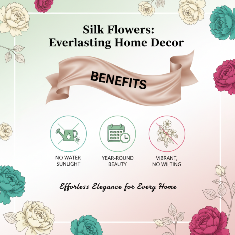 How to Choose the Perfect Silk Flowers for Your Home Decor?