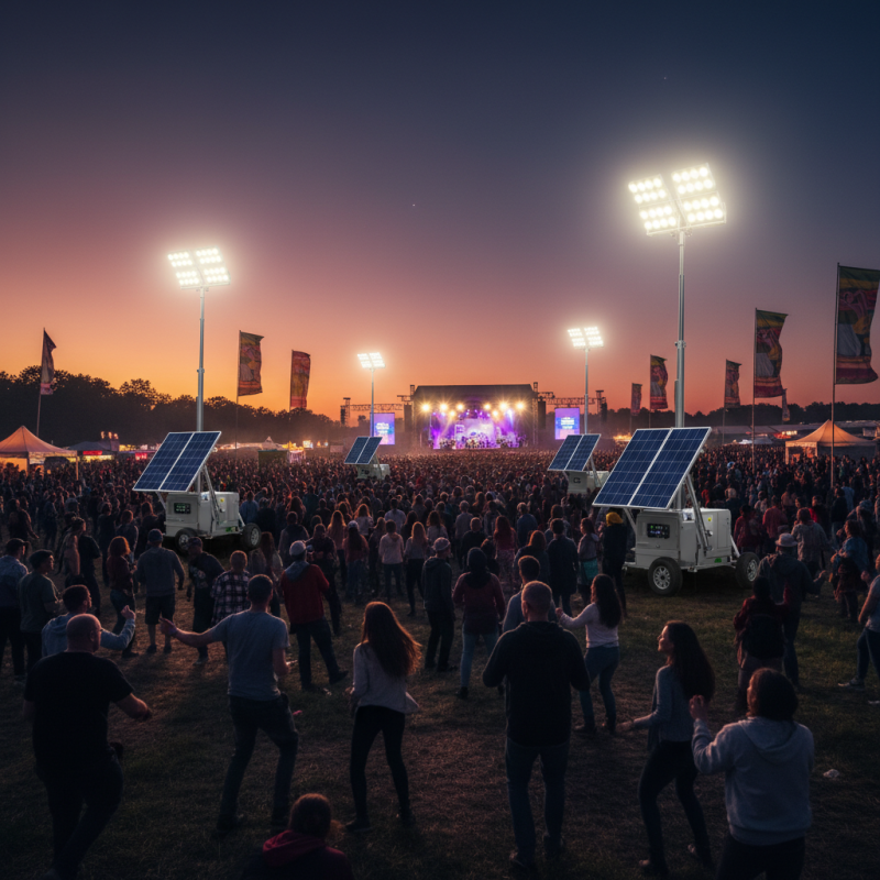 Top Mobile Solar Light Tower Benefits and Applications for Outdoor Events