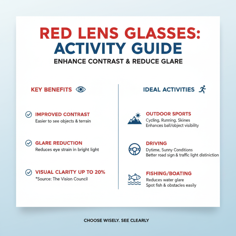 How to Choose the Best Red Lense Glasses for Your Lifestyle?