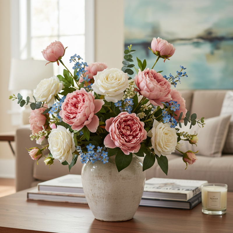 How to Choose the Perfect Silk Flowers for Your Home Decor?