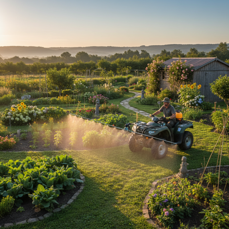Top Benefits of Using a Boomless Sprayer Kit for Your Gardening Needs