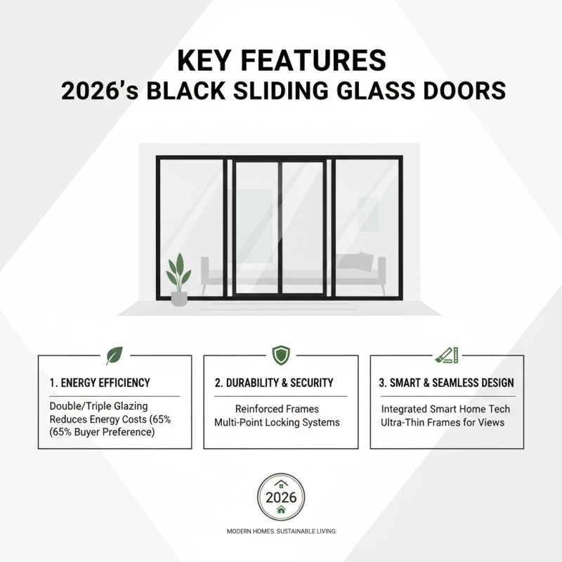 2026 Best Black Sliding Glass Doors for Modern Homes and Aesthetics?