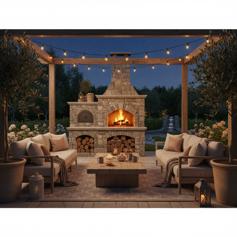 Best Outdoor Fireplace Oven Ideas for Cozy Gatherings?