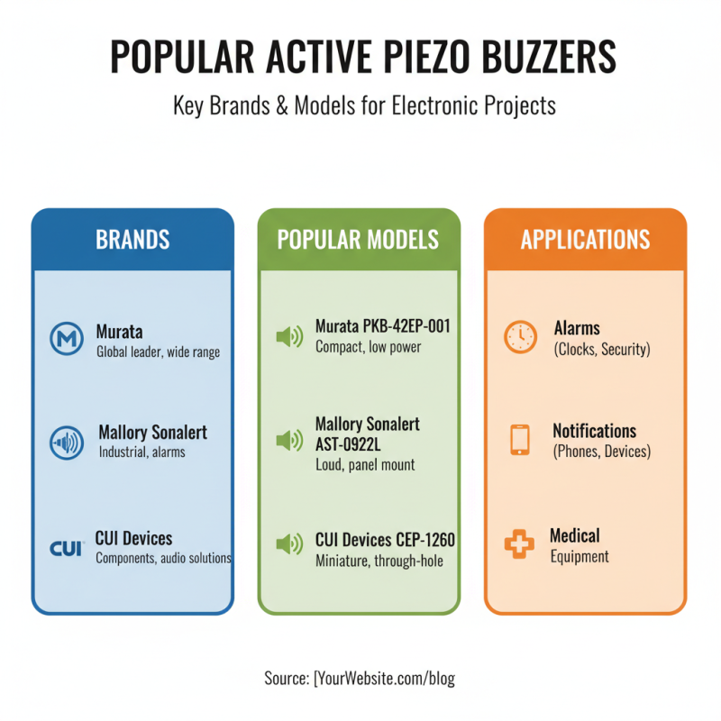 Top 10 Active Piezo Buzzers You Should Know About?