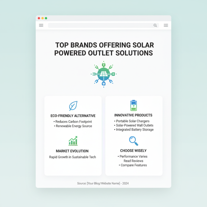 Best Solar Powered Outlet Solutions for Global Buyers?
