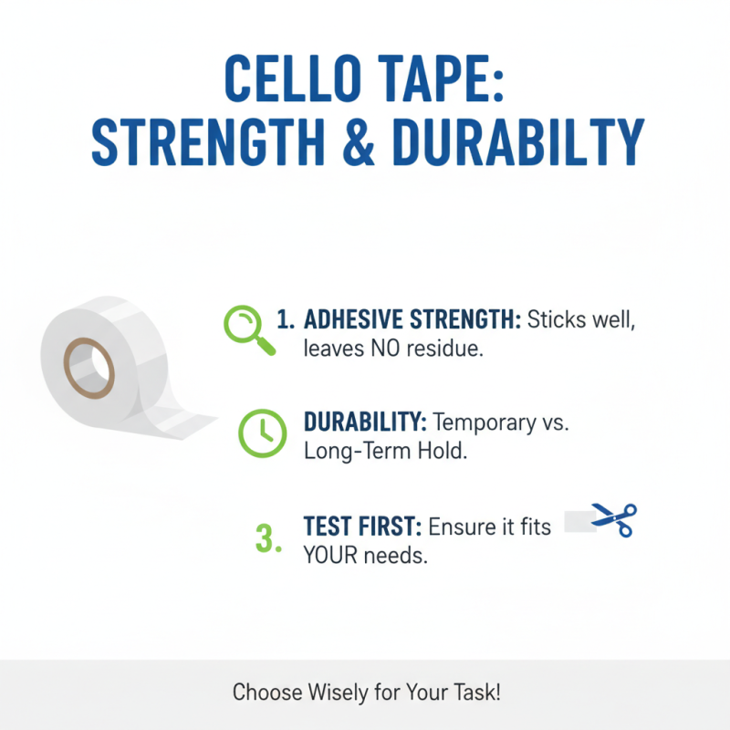 How to Choose the Best Cello Tape for Your Needs?