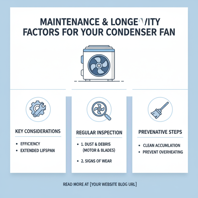 How to Choose the Right Condenser Fan for Your Needs?