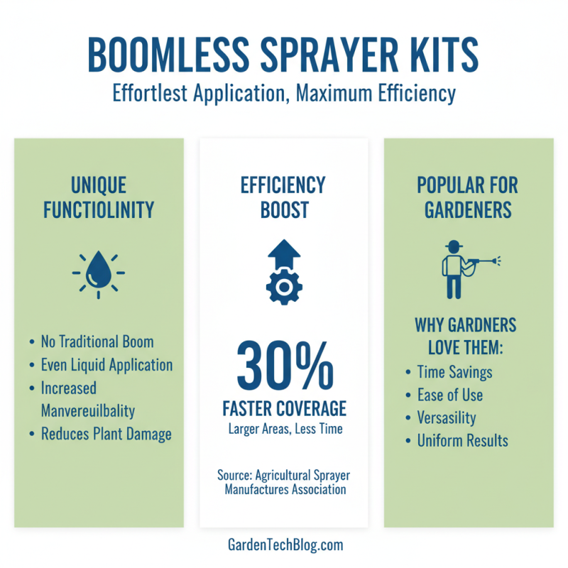 Top Benefits of Using a Boomless Sprayer Kit for Your Gardening Needs