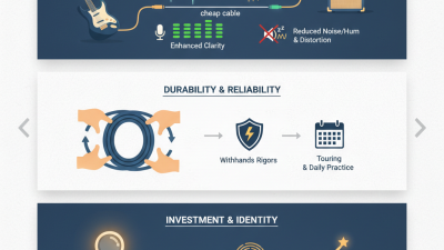 Why is Choosing the Right Instrument Cable Important for Musicians?