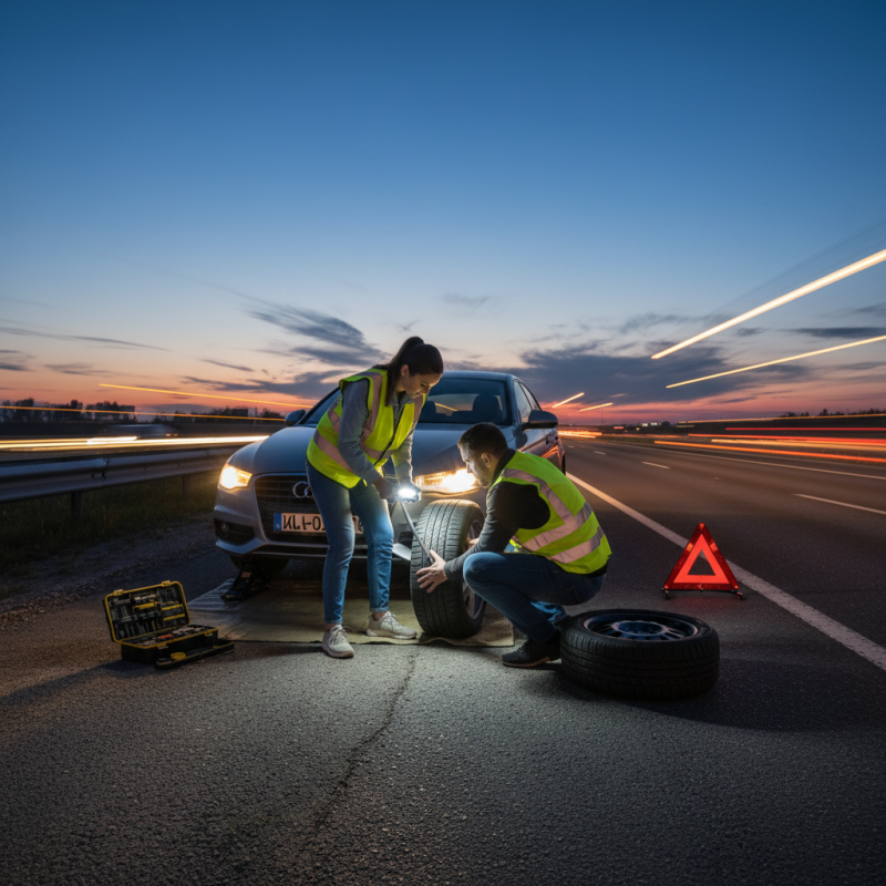 How to Fix a Flat Tire Efficiently and Safely?