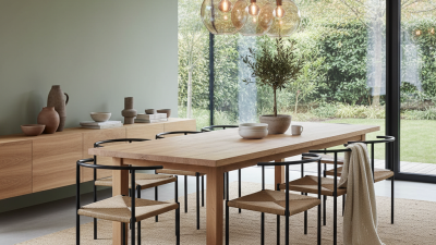 Top 10 Dining Set Trends for Your Home Design Needs?