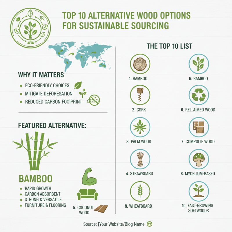 Top 10 Alternative Wood Options for Sustainable Sourcing?