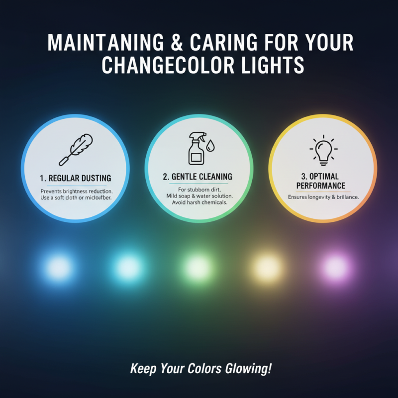 How to Use Changecolor Lights to Transform Your Home Ambiance?