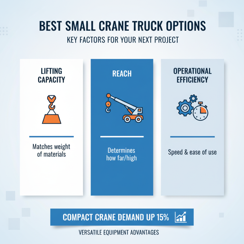 Best Small Crane Truck Options for Your Next Project?