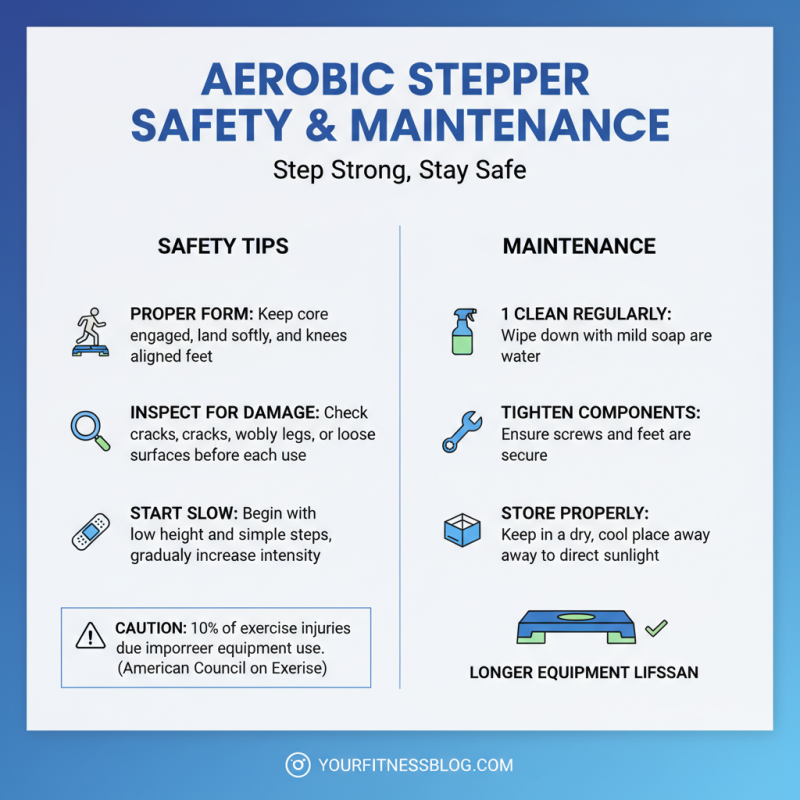 How to Use an Aerobic Stepper Platform for Effective Workouts?