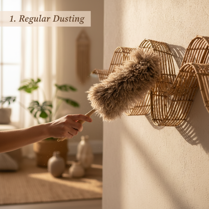 How to Use Wavy Rattan Stick for Creative Home Decor Ideas?