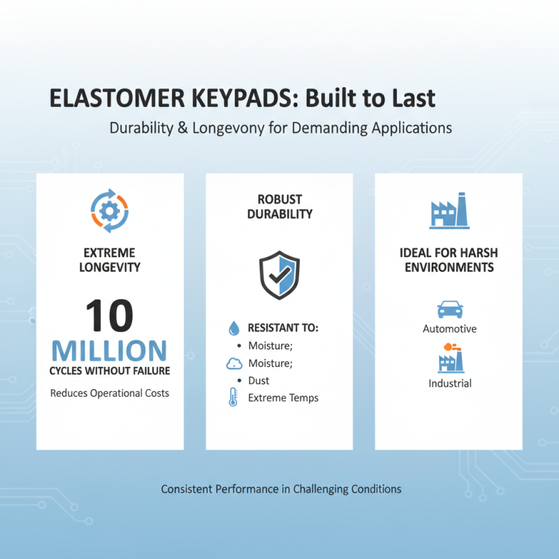 Top 10 Benefits of Using Elastomer Keypads in Industries?